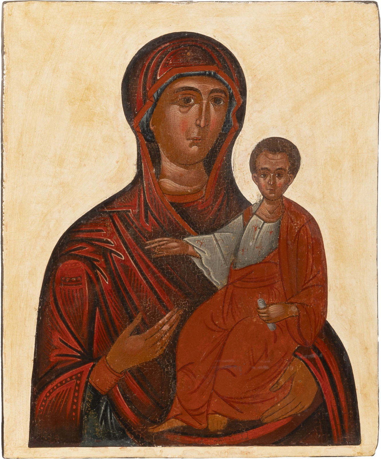 Art Icons From The Orthodox World Ikone Mit Der Gottesmutter