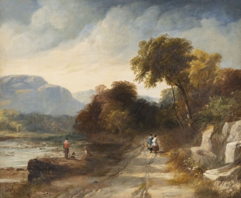 Auction <br>Am Flussufer (1841)