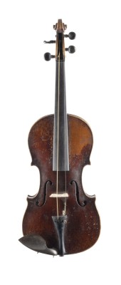 Auction <br>3/4 VIOLINE NACH ANTONIO STRADIVARI UND 3/4 VIOLINBOGEN