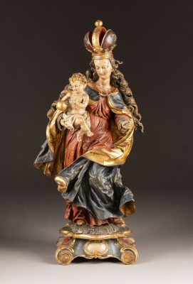 Auktion <br>MADONNA MIT CHRISTUS KIND