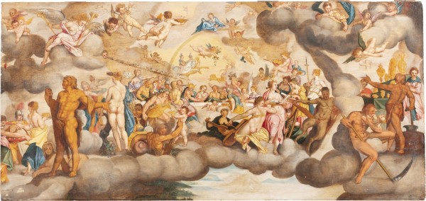 Auction <br>VERSAMMUNG DER GÖTTER - DIE HOCHZEIT VON CUPIDO UND PSYCHE