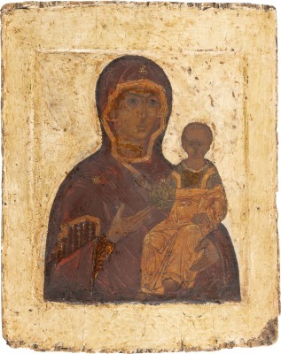 Auction 131<br>AN ICON SHOWING THE SMOLENSKAYA MOTHER OF GOD