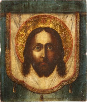 Auction 131<br>A SMALL ICON SHOWING THE MANDYLION