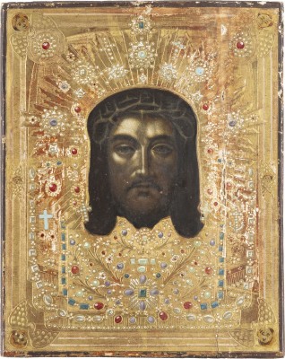 Auction 131<br>A SMALL ICON SHOWING THE MANDYLION