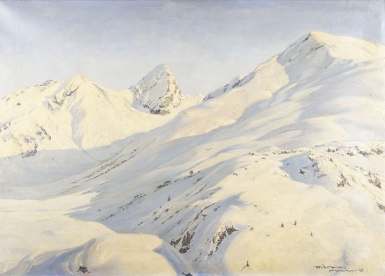 Auction 134<br>'ROCKSPITZE AM ARLBERG'. 1925