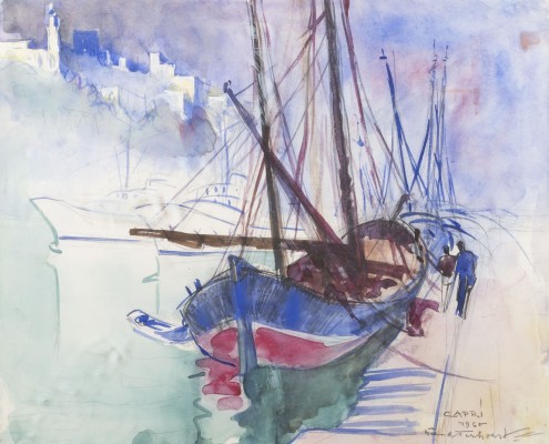 Auction 134<br>FISCHERBOOTE VOR CAPRI (1960)