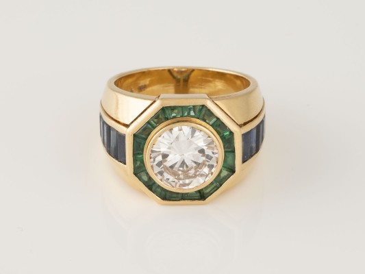 Auktion 135<br>RING 'GEORG HORNEMANN' - 2.50 CT.