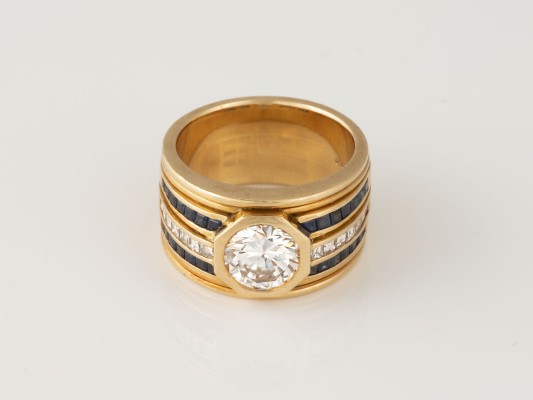 Auktion 135<br>RING 'GEORG HORNEMANN' - 1.35 CT.