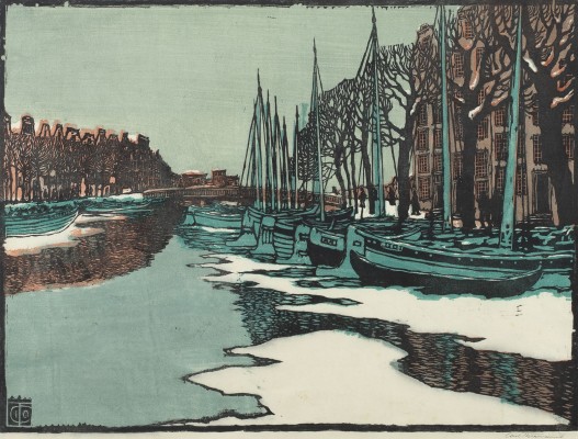 Auction <br>'WINTER IN AMSTERDAM' (1910)