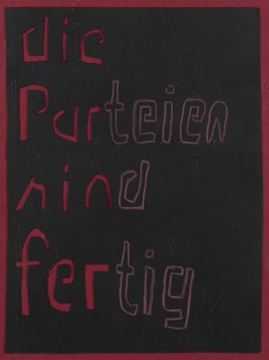 Auktion 133<br>'DIE PARTEIEN SIND FERTIG' (1993)