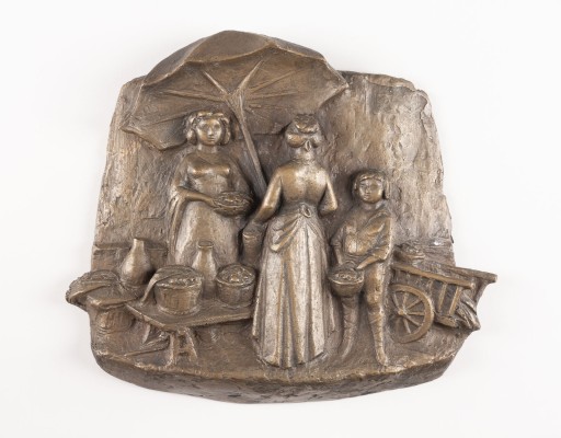 Auction 133<br>BRONZE-RELIEF ALS VORENTWURF FÜR BRUNNEN