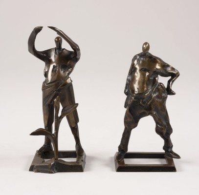 Auction 133<br>PAAR FIGÜRLICHE KLEIN-BRONZEN