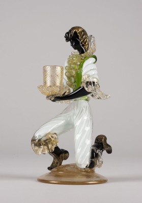 Auction 133<br>FIGÜRLICHER GLASLEUCHTER MURANO