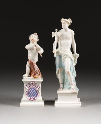 Auction 137<br>ZWEI NYMPHENBURG-FIGUREN