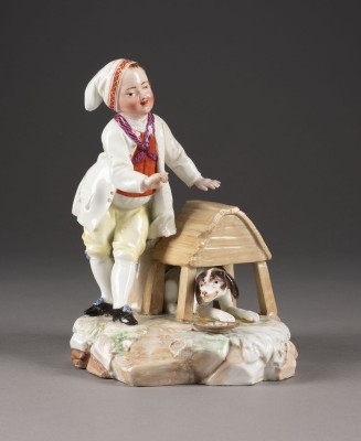 Auction 137<br>FIGURENGRUPPE 'KNABE MIT HUND'