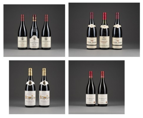 Auktion 137<br>BURGUND, DIVERSE WEINE