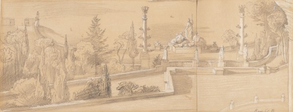 Auction 137<br>ABHANG DES PINCIO IN ROM, 1851