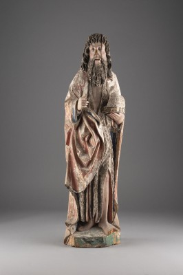 Auction 137<br>GROSSE HEILIGENFIGUR JOHANNES DER TÄUFER