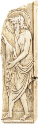 Auktion 138<br>FEINES RELIEF MIT JOHANNES DEM VORLÄUFER