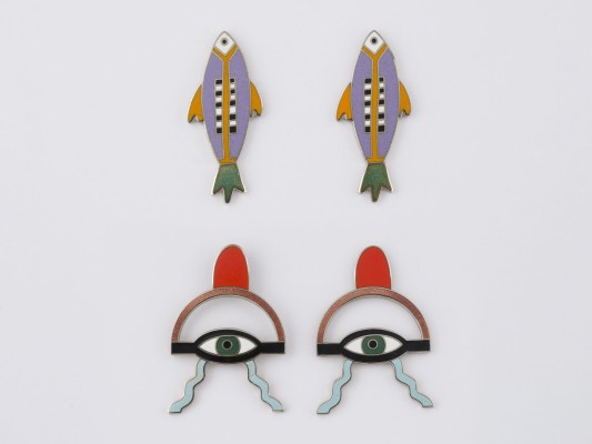 Auction 136<br>KONVOLUT OHRSTECKER 'NATHALIE DU PASQUIER'