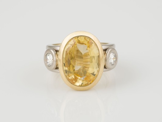 Auktion 136<br>RING - SAPHIR CA. 11.00 CT.