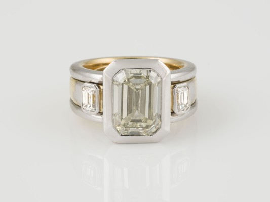 Auktion 136<br>RING - DIAMANT CA. 5.70 CT.