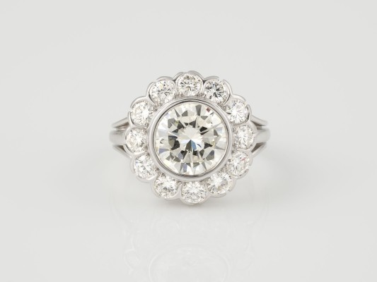 Auktion 136<br>RING - BRILLANT CA. 3.80 CT.