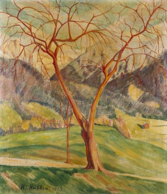 Auction 140<br>GEBIRGSLANDSCHAFT MIT BAUM (1923)