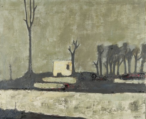 Auction 140<br>OHNE TITEL (WINTERLANDSCHAFT) (1959)