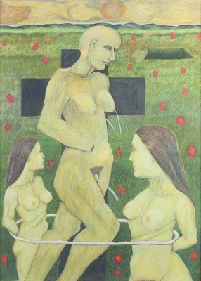 Auction 140<br>'DREI FRAUEN HINTER EINEM KREUZ' (1983)