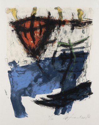 Auction 140<br>ZWEI ARBEITEN: 'OHNE TITEL' (1992)