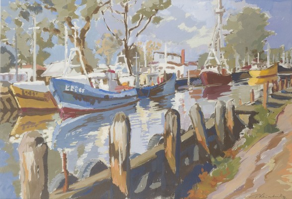 Auction 140<br>ZWEI ARBEITEN: 'FISCHERHAFEN' UND 'STEILKÜSTE BOLTENHAGEN' (1997)