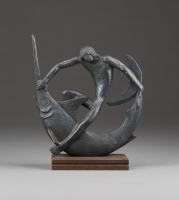 Auction 140<br>JÜNGLING MIT SCHWERTFISCH (1980)