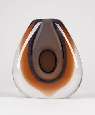 Auction 140<br>VASE 'SOMMERSO' VON MOSER KARLSBAD