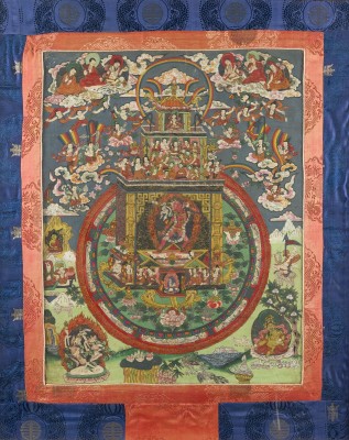 Auktion 139<br>EIN THANGKA VON NARO DAKINI