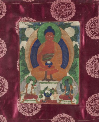 Auction 139<br>EIN DREITEILIGES KONVOLUT VON THANGKAS