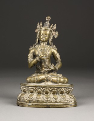 Auction 139<br>EINE SITZENDE FIGUR VON VAJRAPANI AUS BRONZE