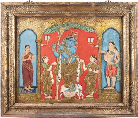 Auction 139<br>EINE IKONE VON KRISHNA