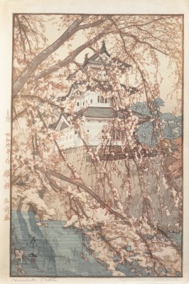 Auktion 139<br>YOSHIDA HIROSHI, HIROSAKI CASTLE