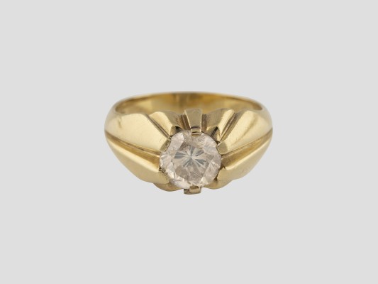 Auktion 141<br>DIAMANT-SOLITAIRE-RING