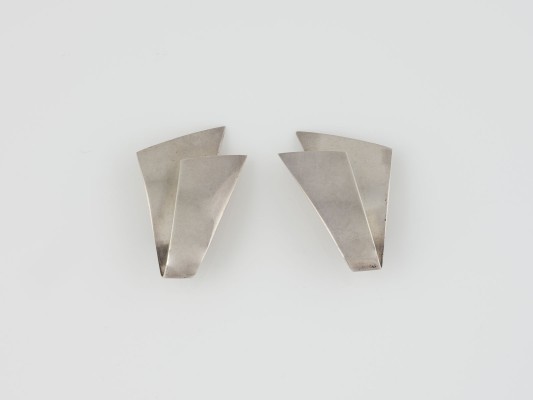 Auction 141<br>PAAR OHRCLIPS 'GEORG JENSEN' MODELL 201