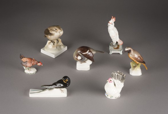 Auction 141<br>SIEBEN VOGELFIGUREN