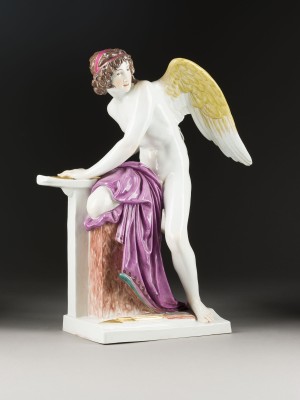 Auction 141<br>GROSSE FIGUR 'AMOR, PFEIL SCHLEIFEND'