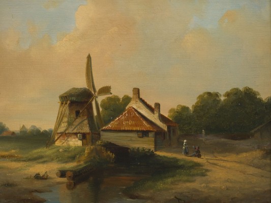 Auction 141<br>LANDSCHAFT MIT MÜHLE