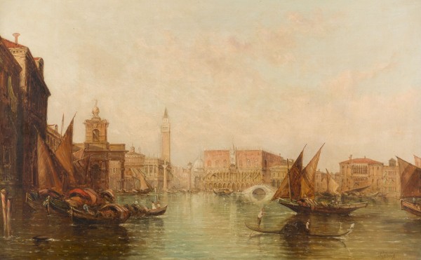 Auction 141<br>CANALE GRANDE, BLICK AUF PALAZZO DUCALE