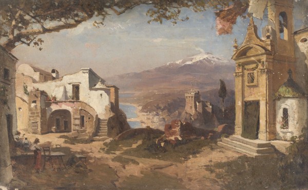 Auction 141<br>TAORMINA, BLICK AUF ETNA