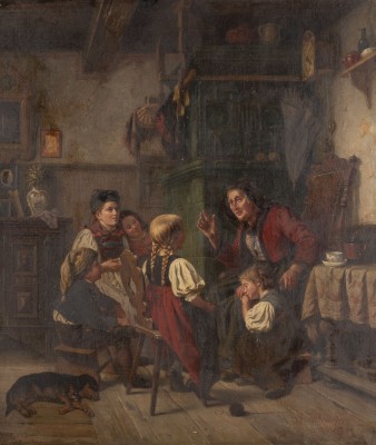 Auction 141<br>DIE VORLESENDE GROSSMUTTER. 1864