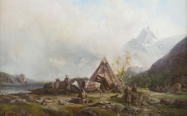 Auction 141<br>SAMISCHES LAGER, FINNLAND. 1884