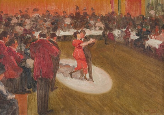 Auction 141<br>TANZDARBIETUNG IM NACHTCLUB. 1919