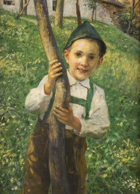 Auction 141<br>KNABE IM GARTEN (1915)